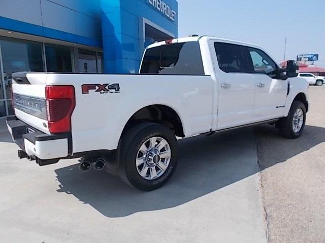 Used 2022 Ford F-350 Super Duty Platinum with VIN 1FT8W3BT1NEC78846 for sale in Dalhart, TX