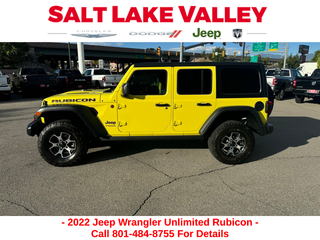 2022 Jeep Wrangler Vehicle Photo in Salt Lake City, UT 84115-2787