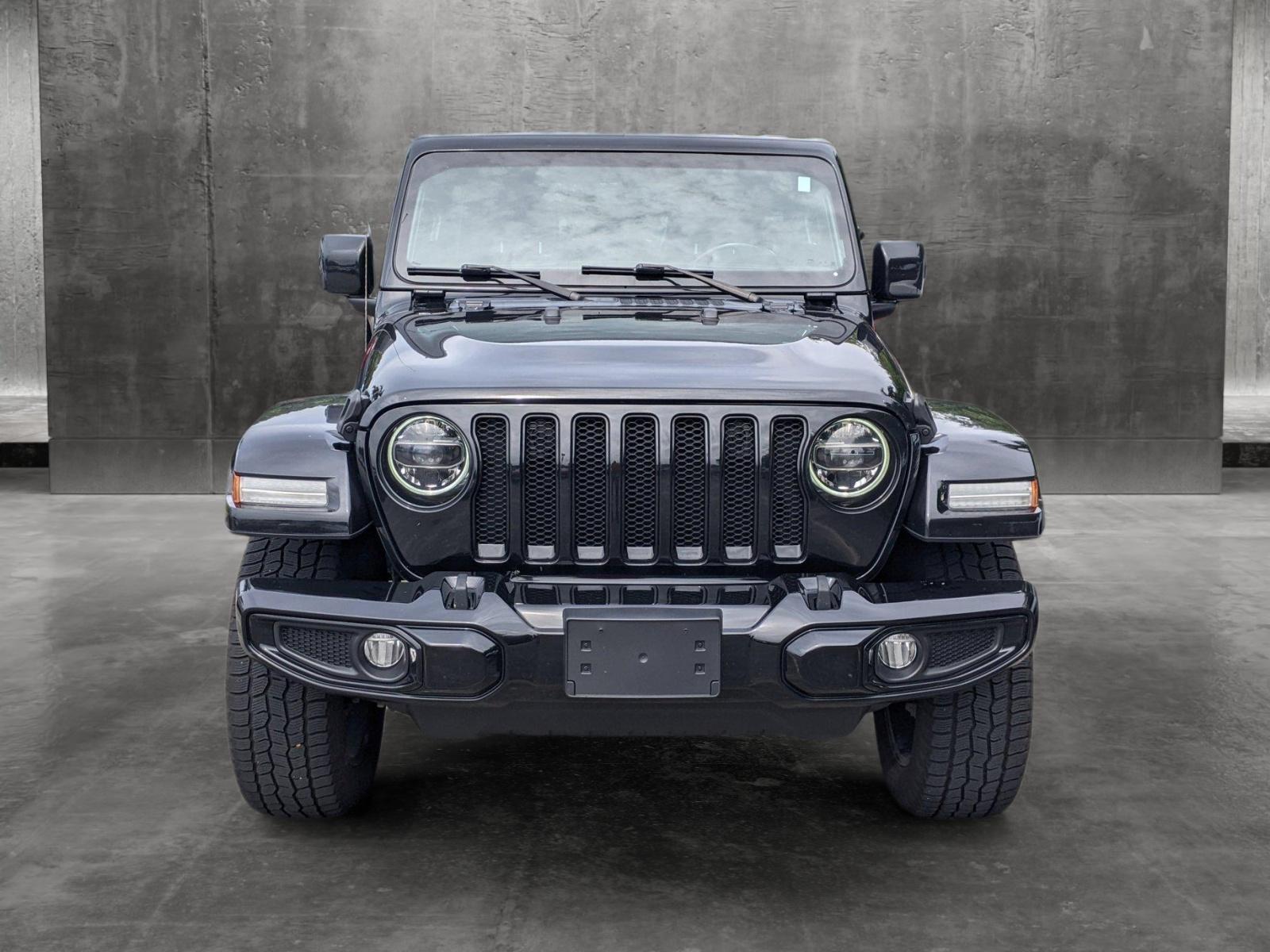 Used 2021 Jeep Wrangler Unlimited High Altitude with VIN 1C4HJXEM0MW596265 for sale in Pembroke Pines, FL