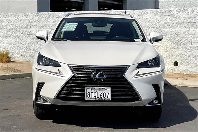 Used 2021 Lexus NX 300 with VIN JTJGARBZ4M5022410 for sale in La Quinta, CA