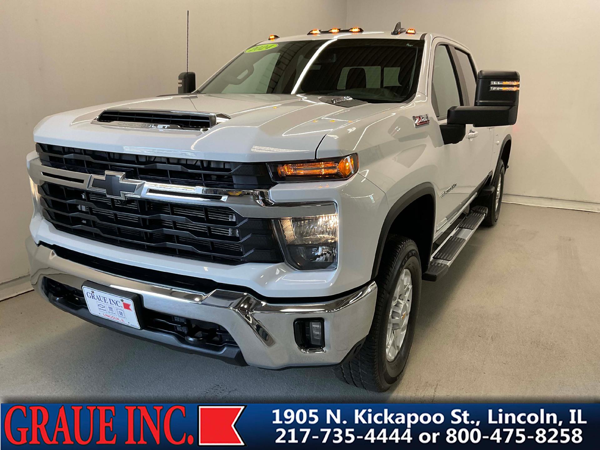 Used 2024 Chevrolet Silverado 3500HD LT with VIN 2GC4YTEY7R1125606 for sale in Lincoln, IL