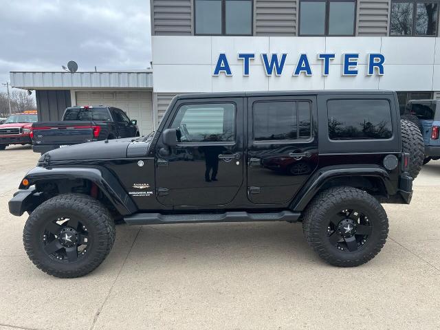 Used 2013 Jeep Wrangler Unlimited Sahara with VIN 1C4BJWEG1DL541822 for sale in Atwater, Minnesota
