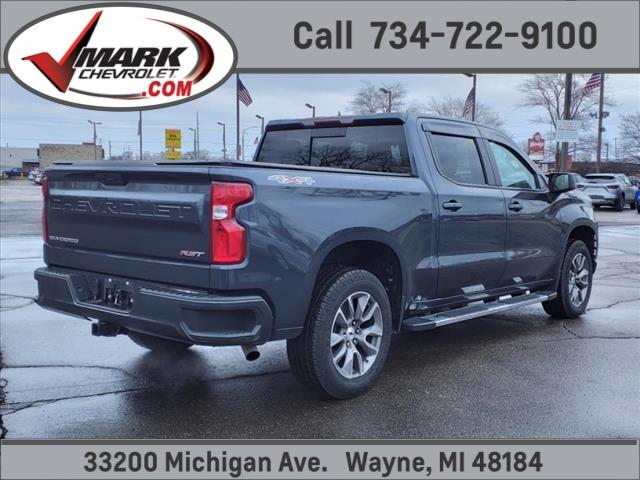 Used 2021 Chevrolet Silverado 1500 RST with VIN 1GCPYEEK2MZ378692 for sale in Wayne, MI