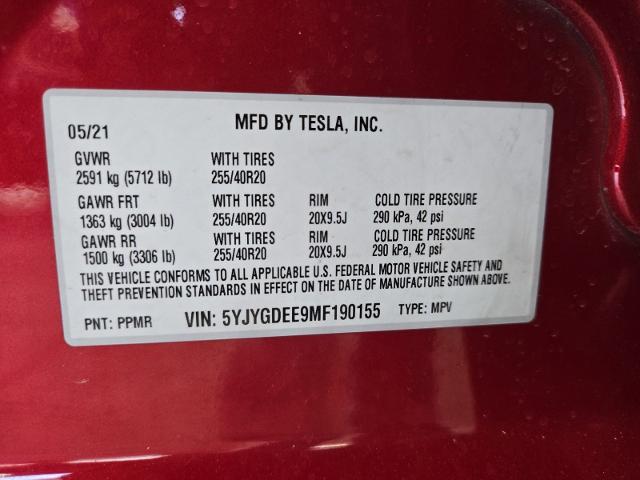 2021 Tesla Model Y Vehicle Photo in Weatherford, TX 76087