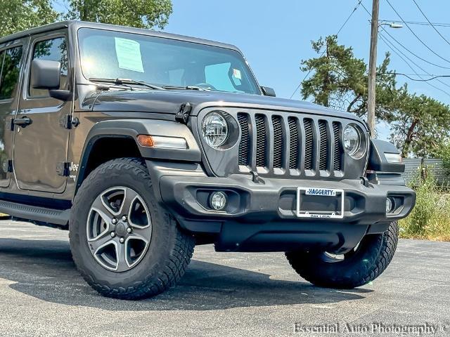 Used 2018 Jeep All-New Wrangler Unlimited Sport S with VIN 1C4HJXDG3JW128781 for sale in Oak Lawn, IL