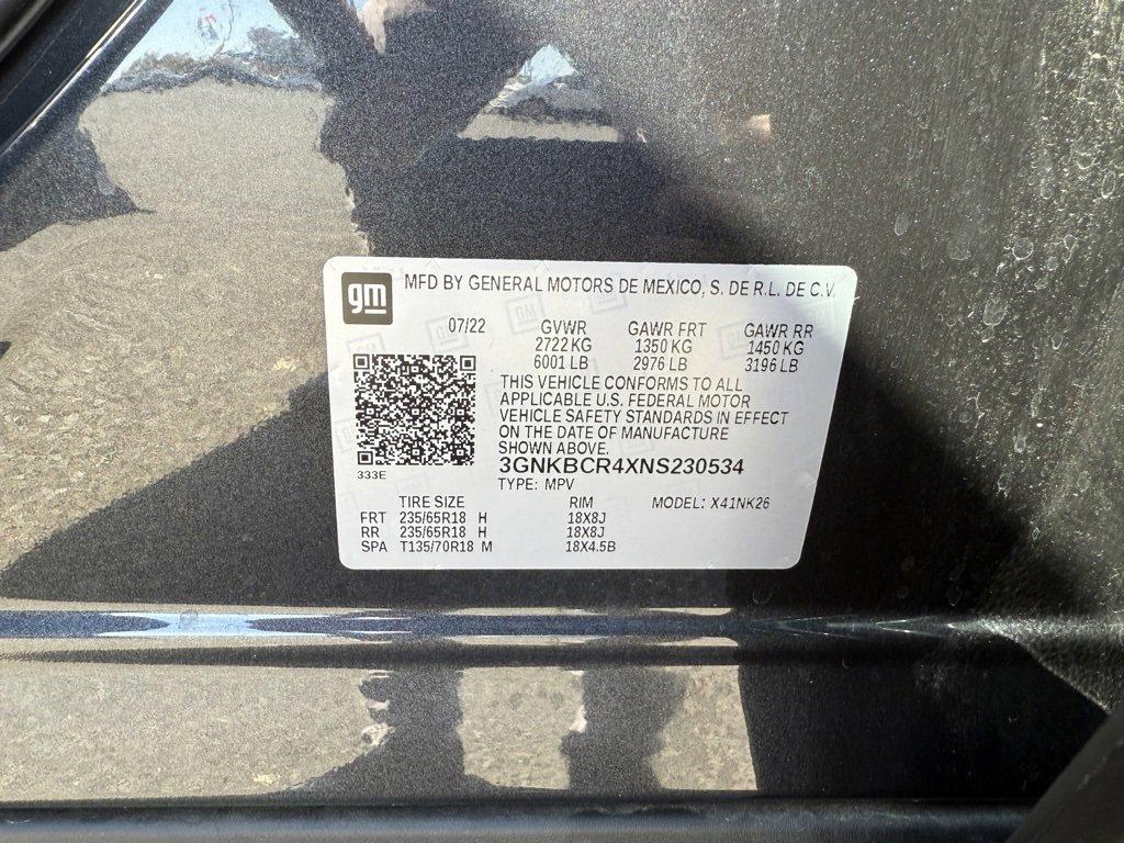 2022 Chevrolet Blazer Vehicle Photo in MONROE, NC 28110-8431