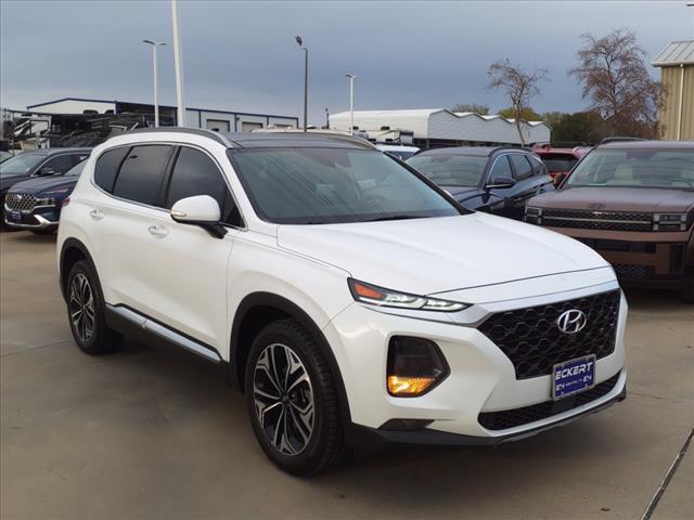 Used 2019 Hyundai Santa Fe Ultimate with VIN 5NMS53AA0KH020433 for sale in Denton, TX