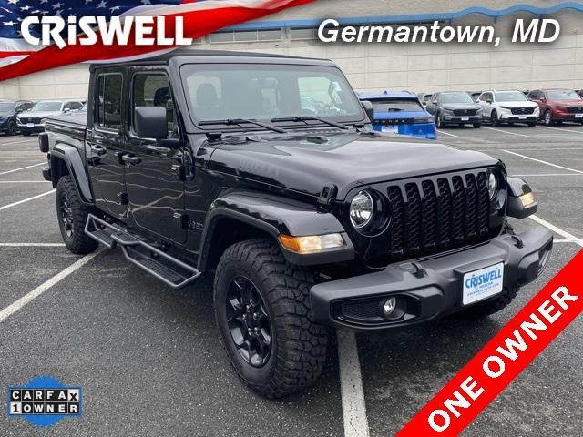 Used 2023 Jeep Gladiator WILLYS with VIN 1C6HJTAG0PL573428 for sale in Germantown, MD