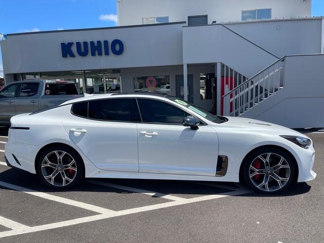 Used 2019 Kia Stinger GT2 with VIN KNAE55LC2K6050812 for sale in Lihue, HI