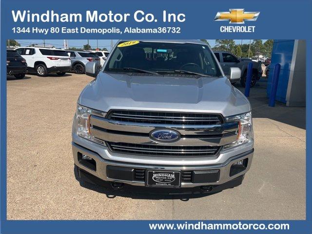 Used 2019 Ford F-150 Lariat with VIN 1FTEW1E54KFB47341 for sale in Demopolis, AL