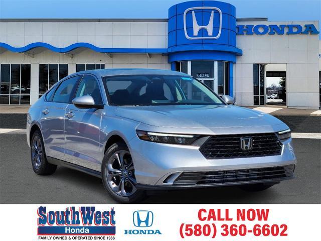 2024 Honda Accord Sedan Vehicle Photo in LAWTON, OK 73505