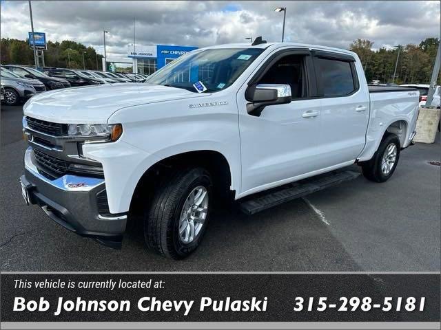 Used 2021 Chevrolet Silverado 1500 LT with VIN 3GCPYJEK1MG334434 for sale in Pulaski, NY