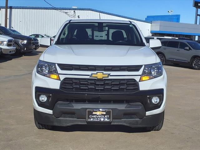 Used 2021 Chevrolet Colorado LT with VIN 1GCGSCEN1M1118802 for sale in West, TX