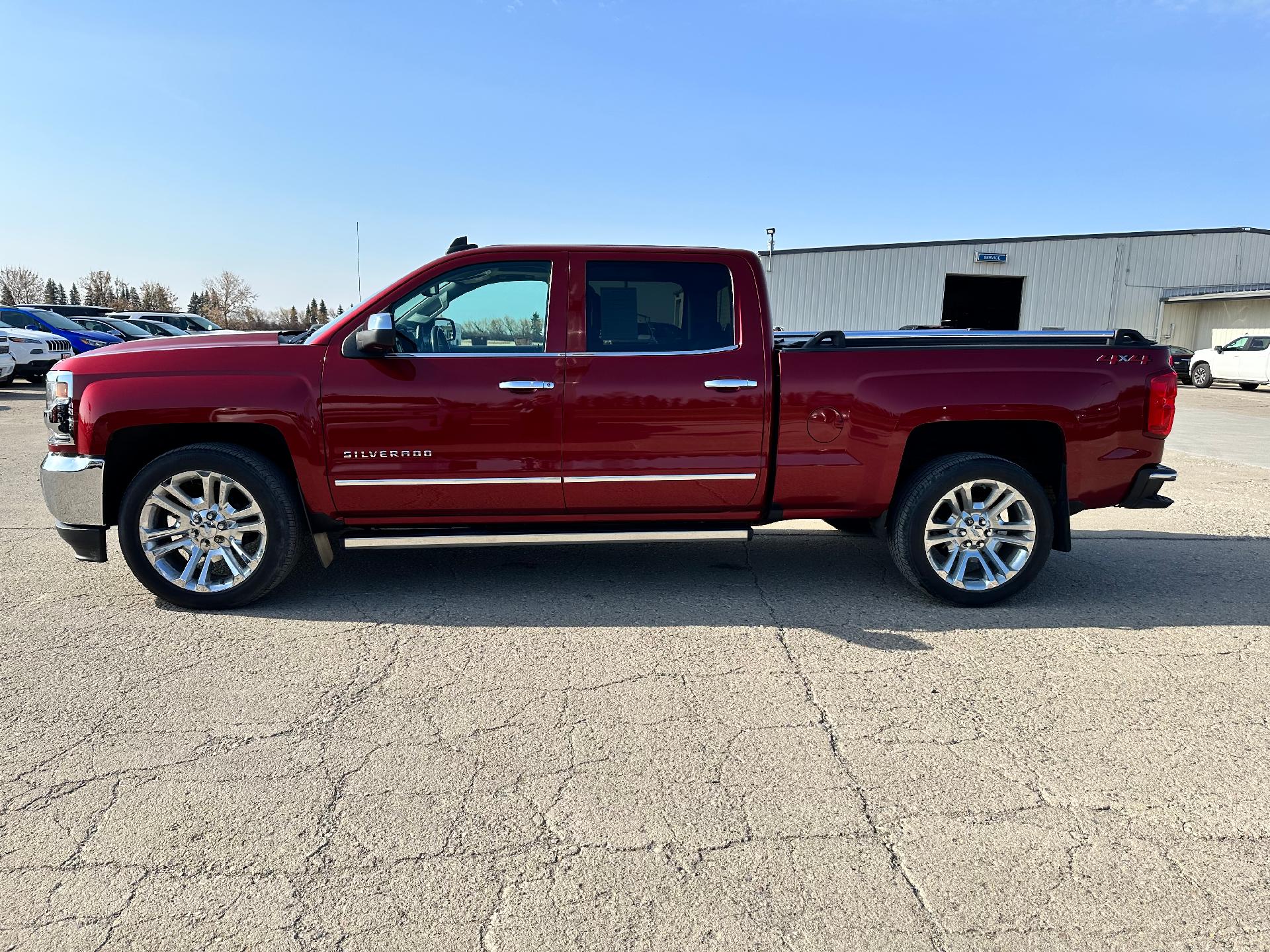 Used 2018 Chevrolet Silverado 1500 LTZ with VIN 3GCUKSEC0JG384286 for sale in Langdon, ND