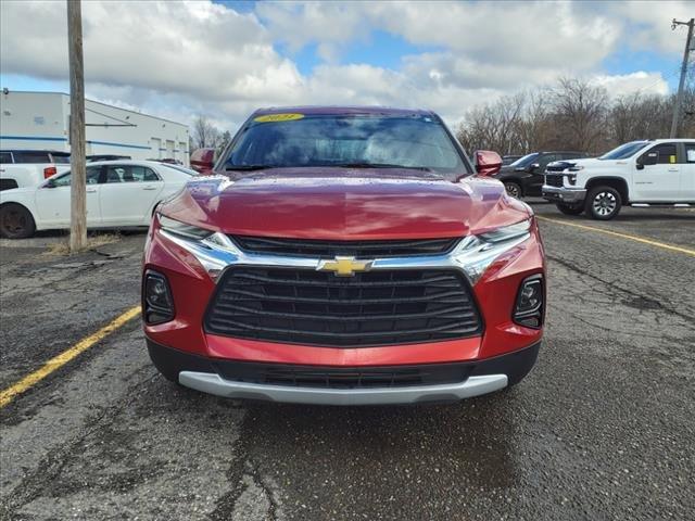 Certified 2021 Chevrolet Blazer 2LT with VIN 3GNKBCR40MS573173 for sale in Taylor, MI