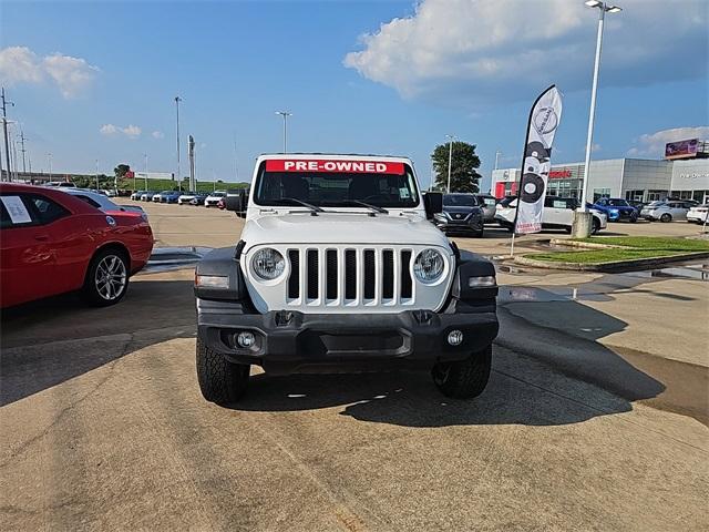 Used 2020 Jeep Wrangler Unlimited Sport S with VIN 1C4HJXDN0LW198076 for sale in Bossier City, LA