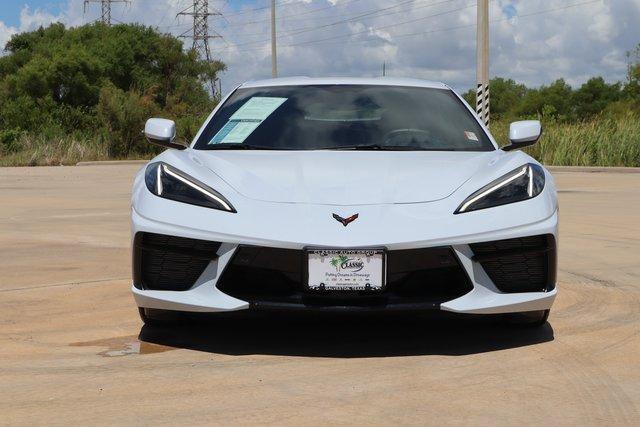 Certified 2021 Chevrolet Corvette 3LT with VIN 1G1YC2D4XM5105018 for sale in Galveston, TX