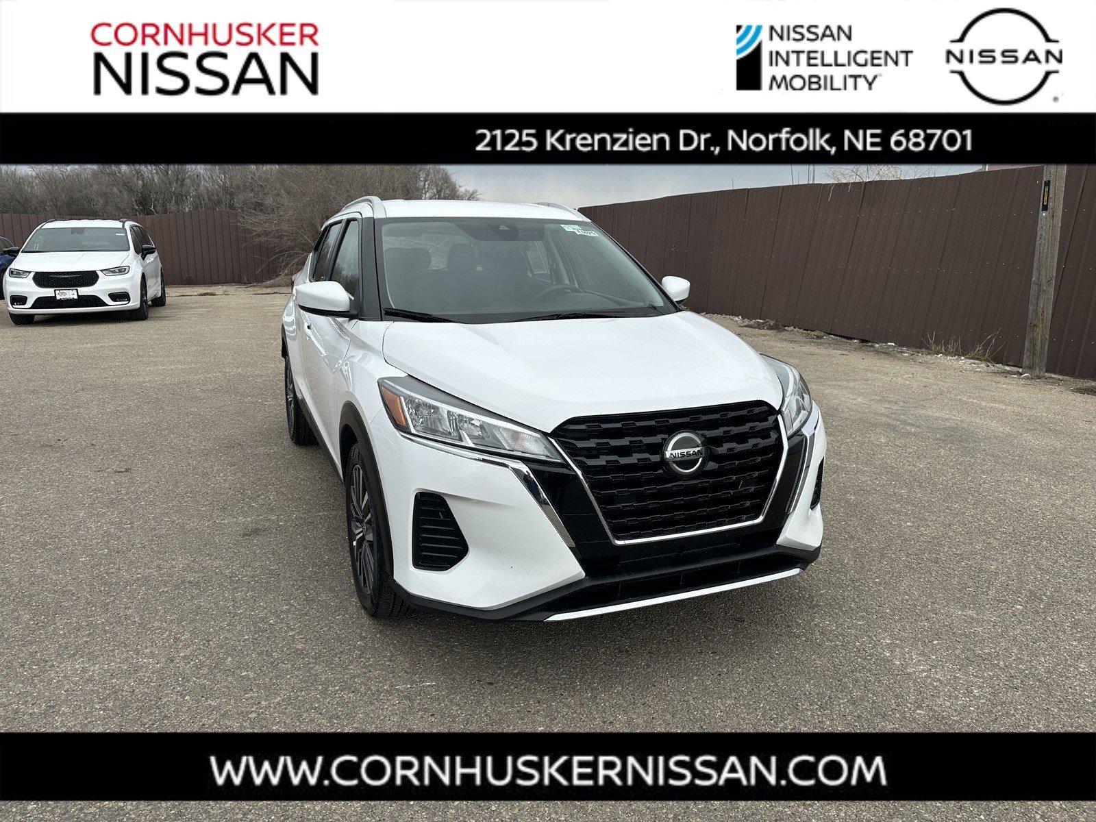 Certified 2021 Nissan Kicks SV with VIN 3N1CP5CV6ML487729 for sale in Norfolk, NE