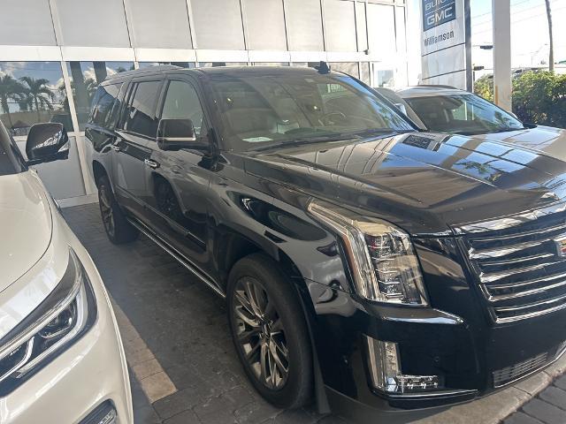 Used 2020 Cadillac Escalade ESV Platinum with VIN 1GYS4KKJ8LR168090 for sale in Miami, FL