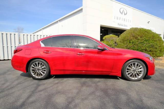 Used 2021 INFINITI Q50 LUXE with VIN JN1EV7BP9MM701955 for sale in Midlothian, VA