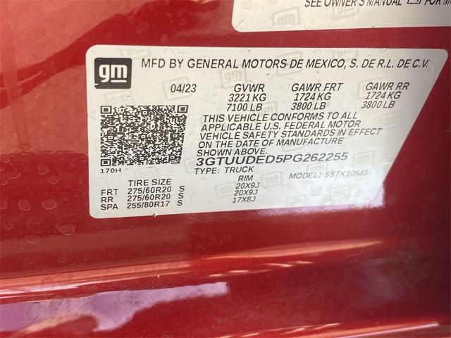 2023 GMC Sierra 1500 Vehicle Photo in GOODYEAR, AZ 85338-1310