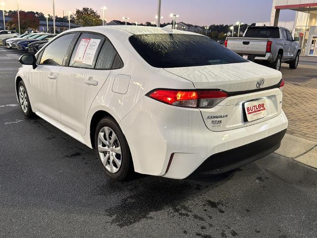 Used 2024 Toyota Corolla LE with VIN 5YFB4MDE2RP166548 for sale in Macon, GA