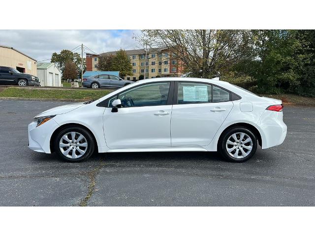 Used 2023 Toyota Corolla LE with VIN 5YFB4MDEXPP000338 for sale in Florence, AL