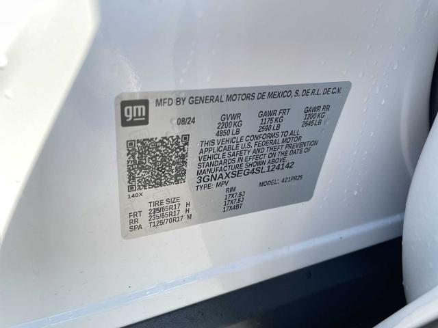 2025 Chevrolet Equinox Vehicle Photo in THOMPSONTOWN, PA 17094-9014