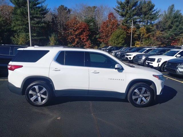 Used 2018 Chevrolet Traverse 3LT with VIN 1GNERHKW2JJ183643 for sale in Raynham, MA