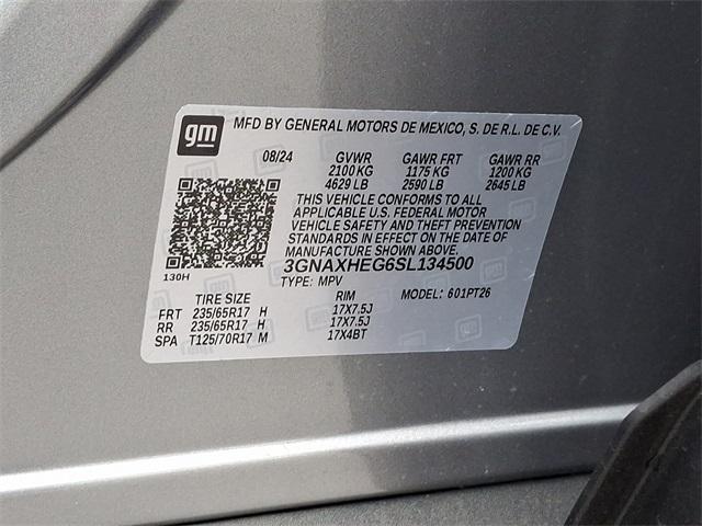 2025 Chevrolet Equinox Vehicle Photo in LEWES, DE 19958-4935