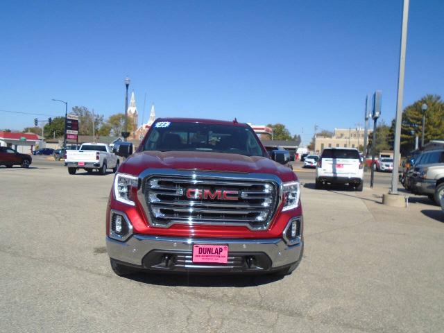 Certified 2022 GMC Sierra 1500 Limited SLT with VIN 3GTU9DEL5NG216060 for sale in Independence, IA