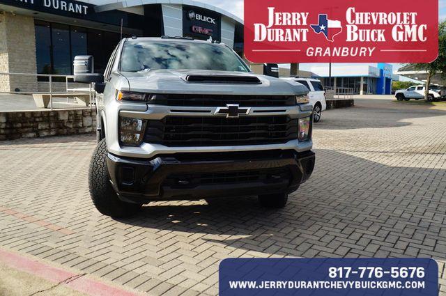 Used 2024 Chevrolet Silverado 2500HD Custom with VIN 2GC4YMEY4R1133667 for sale in Granbury, TX