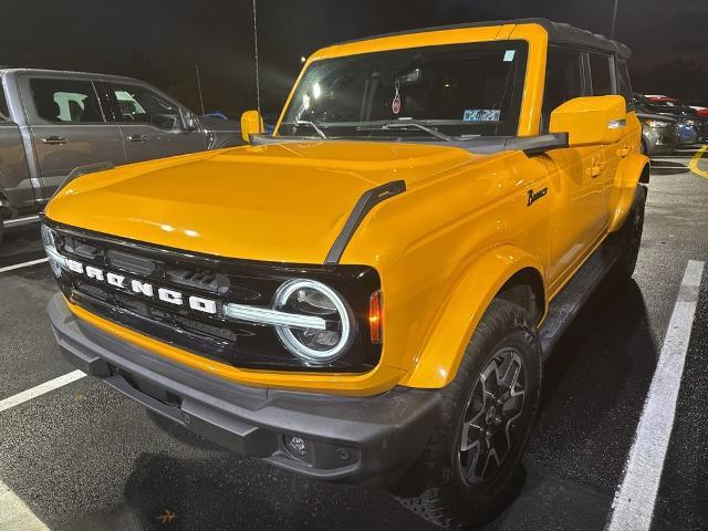 Used 2021 Ford Bronco 4-Door Outer Banks with VIN 1FMDE5BH1MLA95283 for sale in Wexford, PA