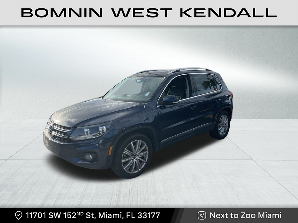 Used 2015 Volkswagen Tiguan R-Line with VIN WVGAV7AX0FW604398 for sale in Miami, FL