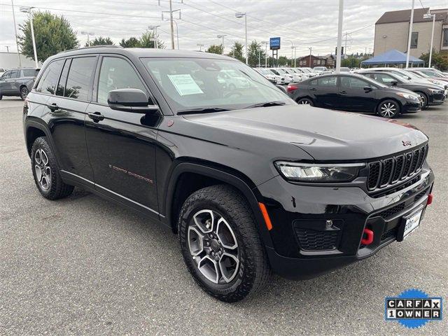 Used 2022 Jeep Grand Cherokee Trailhawk with VIN 1C4RJHCG7N8633552 for sale in Renton, WA