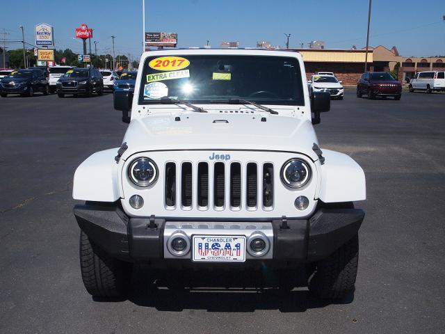 Used 2017 Jeep Wrangler Unlimited Sahara with VIN 1C4HJWEG9HL596535 for sale in Madison, IN