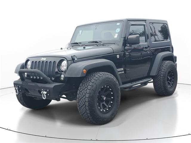 Used 2017 Jeep Wrangler Sport with VIN 1C4AJWAG7HL575013 for sale in Miami, FL