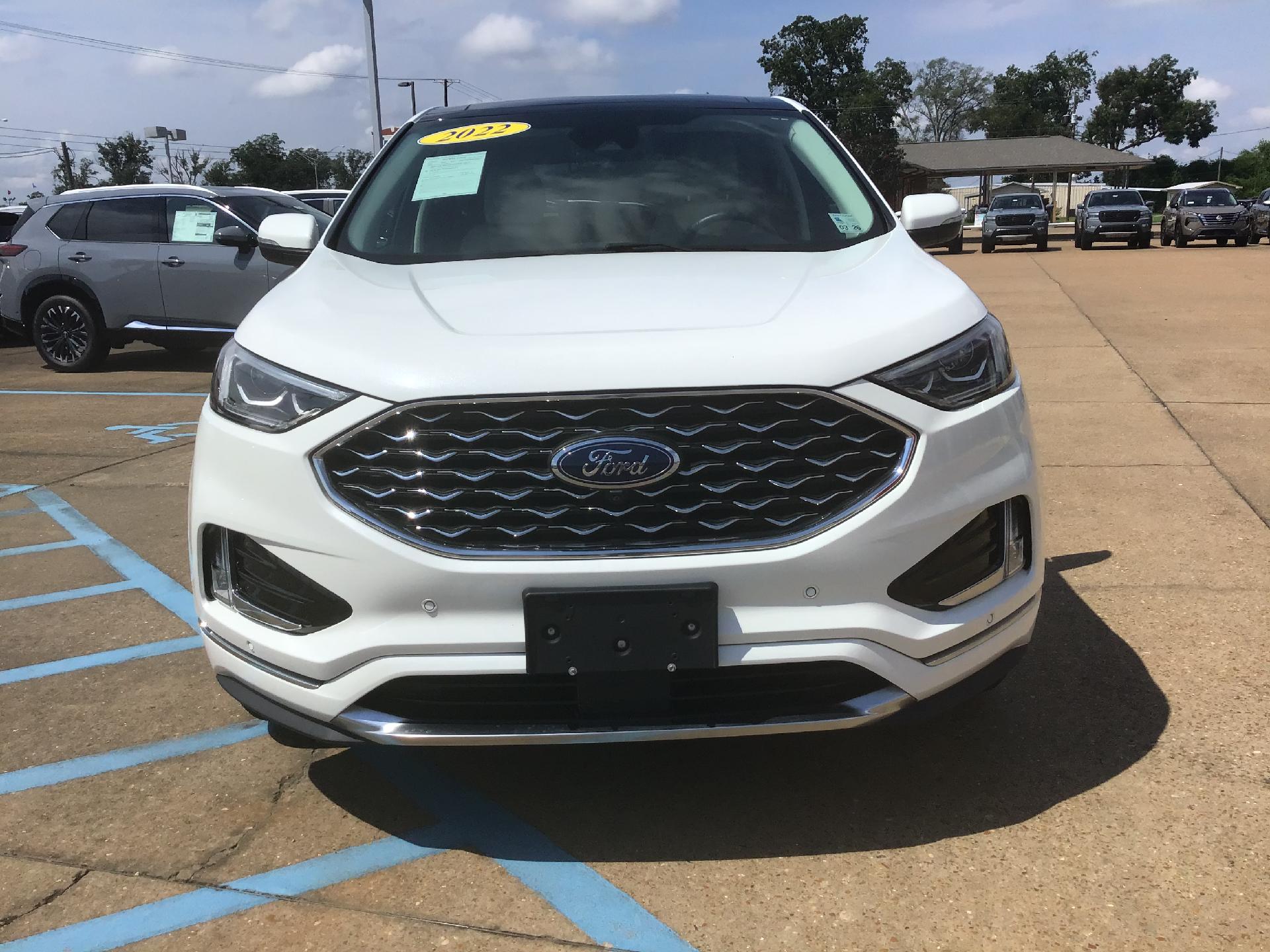 Used 2022 Ford Edge Titanium with VIN 2FMPK4K91NBA15247 for sale in Alexandria, LA