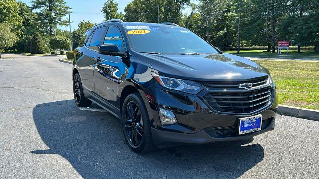 Certified 2021 Chevrolet Equinox LT with VIN 3GNAXUEV8ML395928 for sale in Wilton, CT