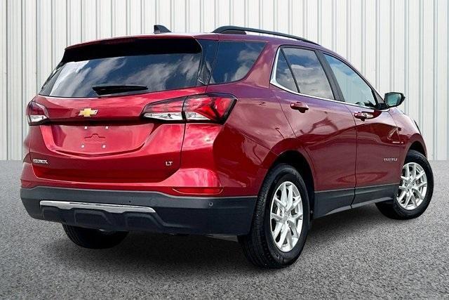 Certified 2022 Chevrolet Equinox LT with VIN 3GNAXKEV5NL212622 for sale in Findlay, OH