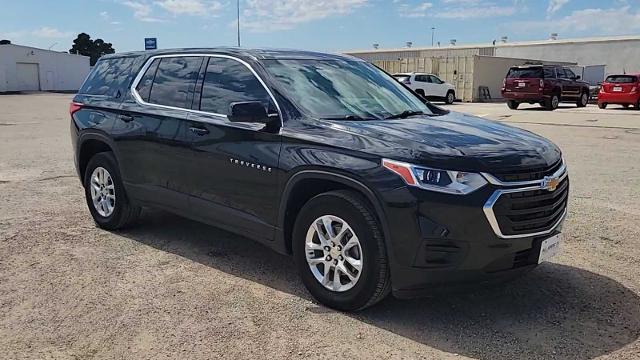 Used 2020 Chevrolet Traverse LS with VIN 1GNERFKW7LJ275838 for sale in Midland, TX