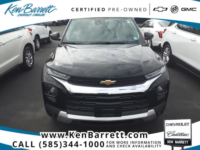 Certified 2022 Chevrolet Trailblazer LT with VIN KL79MRSL1NB023884 for sale in Batavia, NY