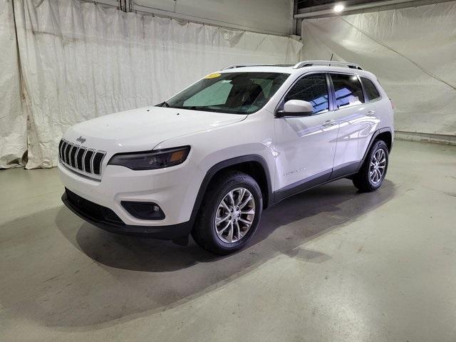 Used 2021 Jeep Cherokee Latitude Lux with VIN 1C4PJMMX7MD134156 for sale in Pinconning, MI