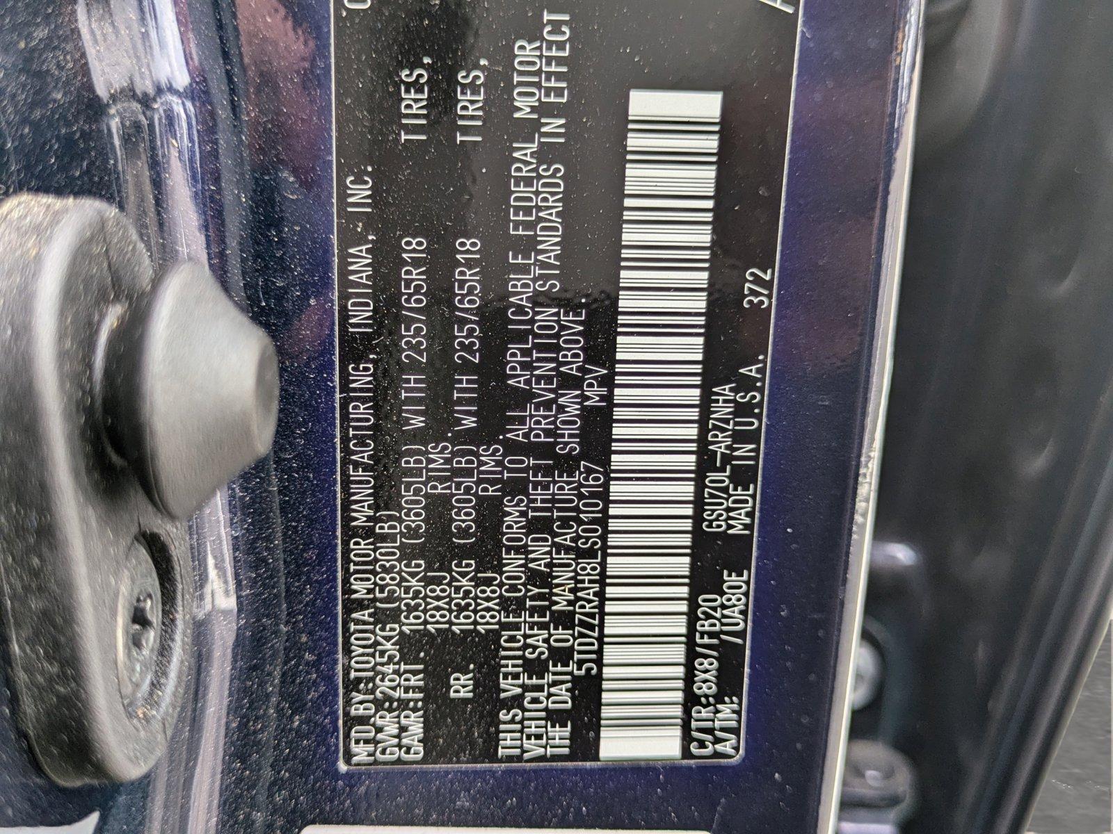 2020 Toyota Highlander Vehicle Photo in Winter Park, FL 32792