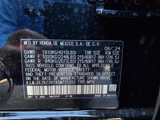 2025 Honda HR-V Vehicle Photo in Oshkosh, WI 54904