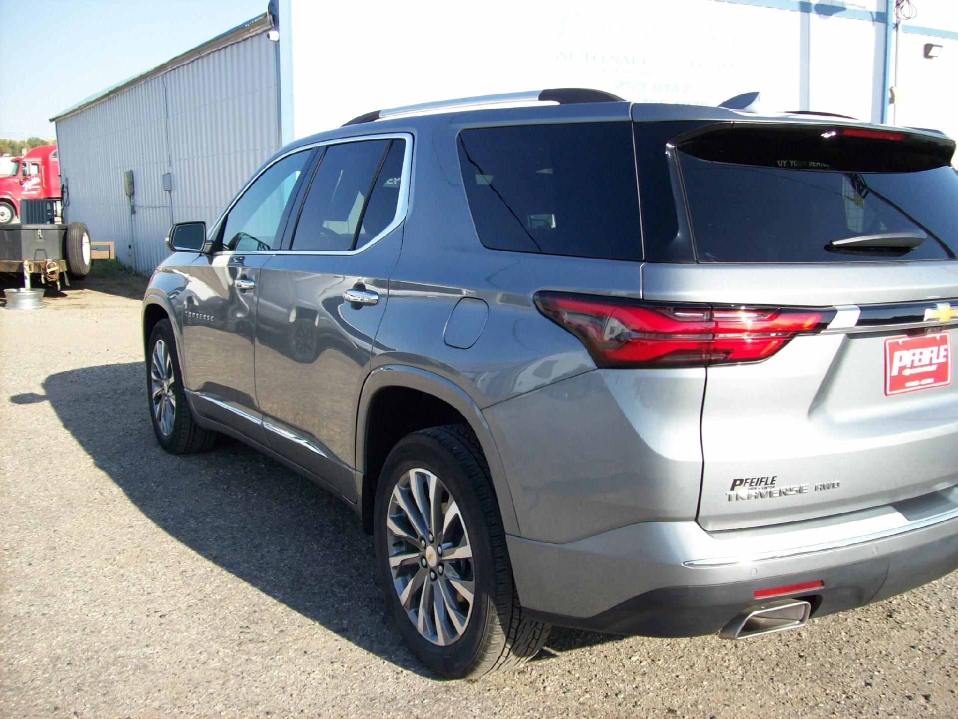 Used 2023 Chevrolet Traverse Premier with VIN 1GNEVKKW1PJ284416 for sale in Wishek, ND