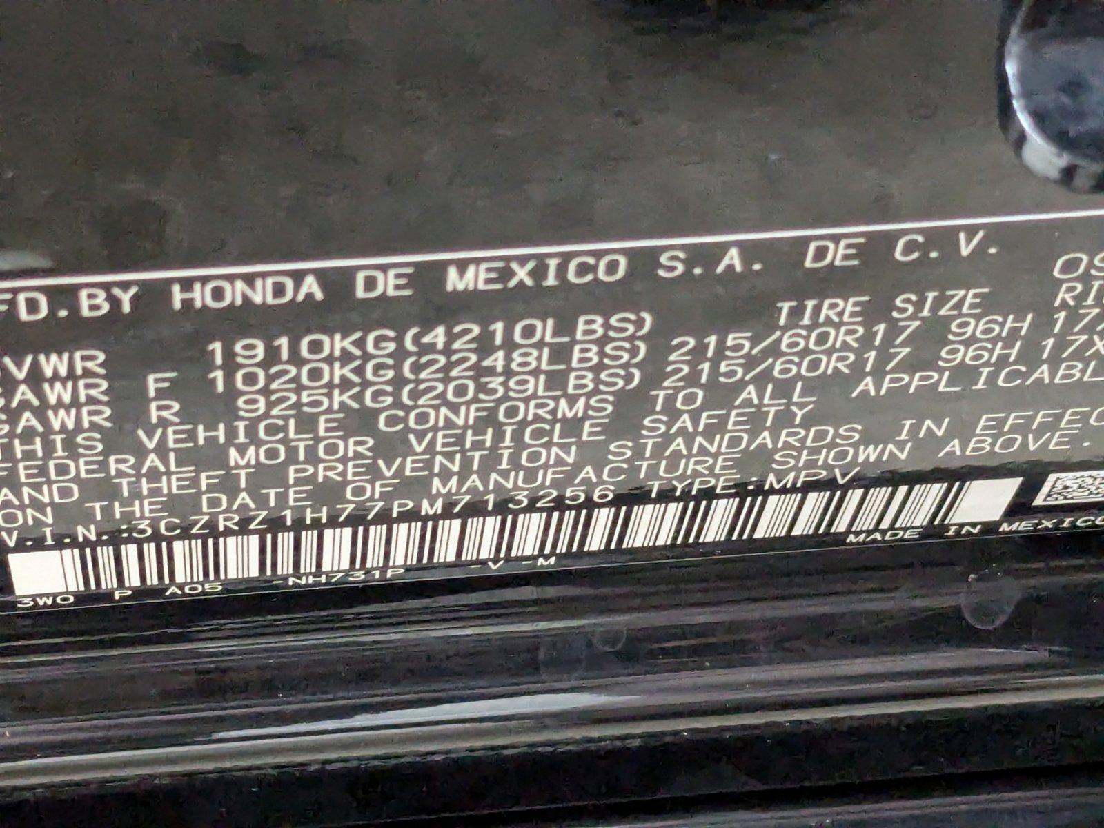 2023 Honda HR-V Vehicle Photo in Miami, FL 33015