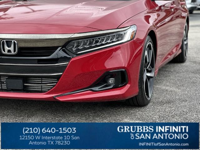 2022 Honda Accord Sedan Vehicle Photo in San Antonio, TX 78230