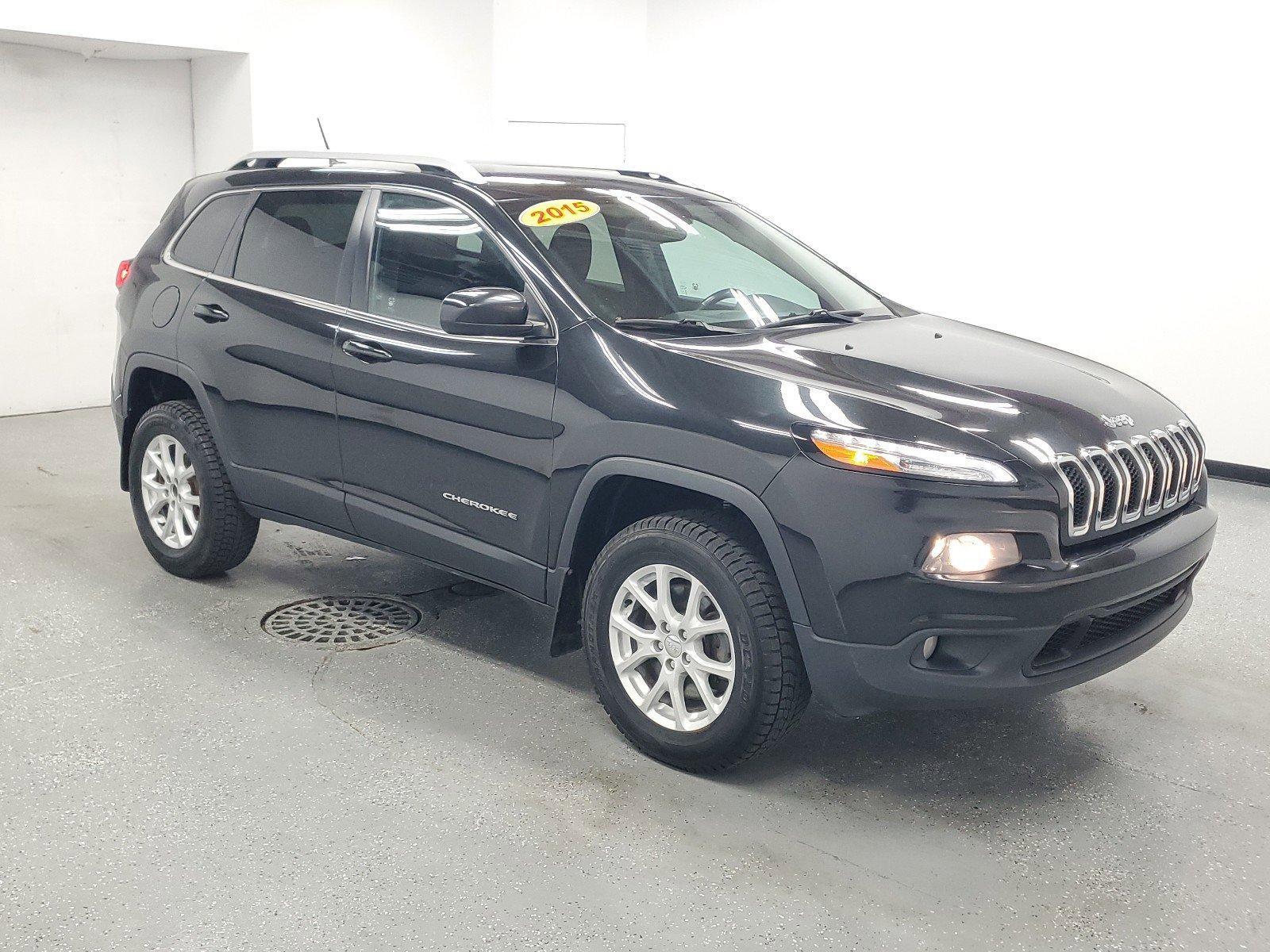 Used 2015 Jeep Cherokee Latitude with VIN 1C4PJMCS6FW550146 for sale in Saginaw, MI