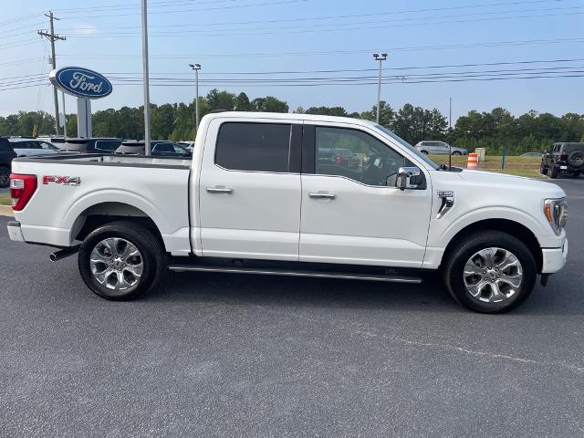 Used 2022 Ford F-150 Platinum with VIN 1FTFW1E52NFB65510 for sale in Loganville, GA